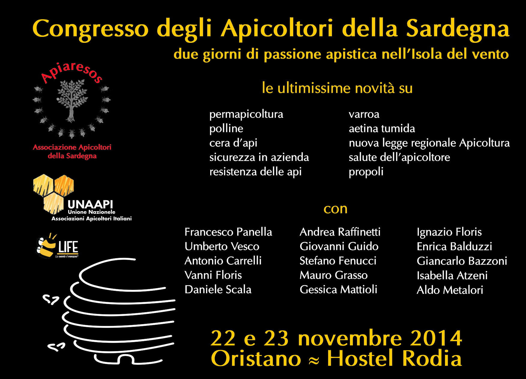 Apiaresos - Congresso Apicoltori della Sardegna
